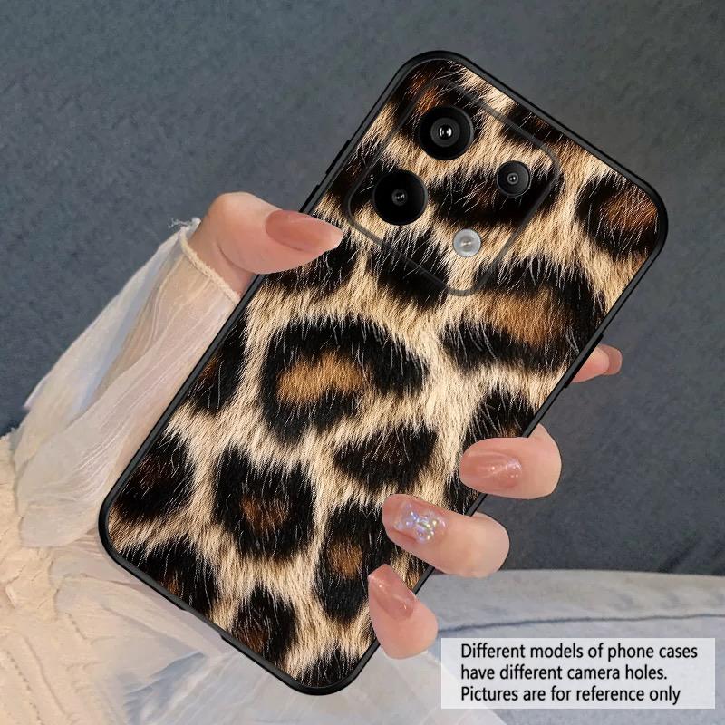 Tiger Skin Pattern For Redmi Note 10 11 Note12S 12 13 14 Pro Plus 5G 14S 4G 13ProPlus 9S 9 P ro 13C 14C silicone soft phone case