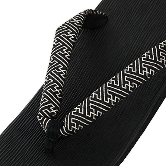 Setta Made in Black Sponge Saaya Shape L [Edoten] Sandals, Japan, Fakeme, Lining, (Large)