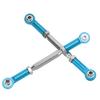 2PCS Rear Suspension Tie Rod Steering Pull Rod Set for JLB for   Truck Series 1Celsius10 RC Car