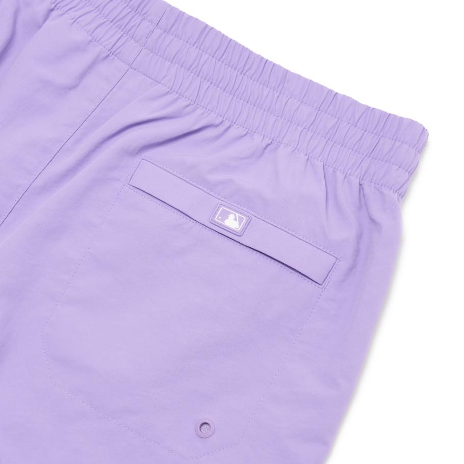 New MLB Los Angeles Dodgers Shorts Unisex Purple 3ASMB0223-07PPN