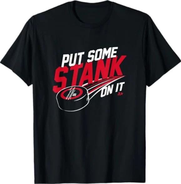 Logan Stankoven - Put Some Stank On It - Carolina Hockey T-Shirt S