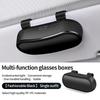 Auto-Brillenbox Tragbarer Auto-Sonnenbrillenhalter Halter für Autofahrer-Brillen Brillenetui Sonnenblende Multifunktionale Aufbewahrungsbox