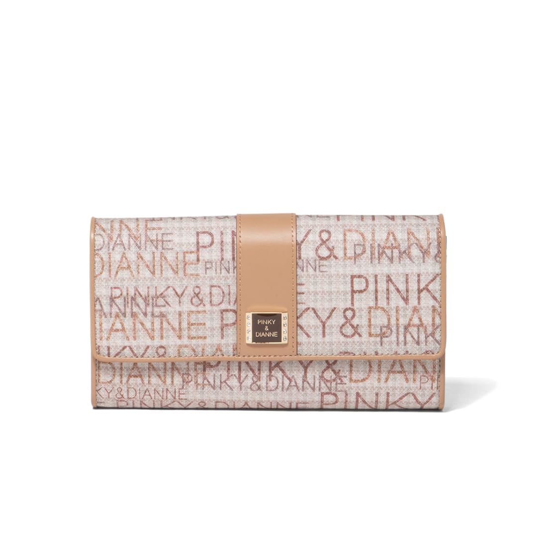 

и Кошелек Твид Женский Для хранения PDLWGAT1 Бежевый [Pinky Diane] [Смешанный твид] бежевый