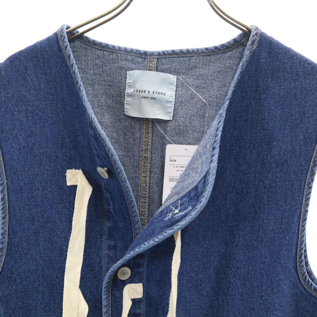 Unused FREAK'S STORE Denim with Ribbon Best F Women Used