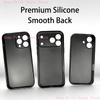 DIY Phone Case For iPhone All Models 17,16,15,14,13,12,11,Pro,Max,Plus,X,XS,SE4,Mini,Customized Photo Soft Black Silicone Case