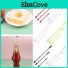 Creative Mini Silicone Double-ended Spatula Scraper Set For Makeup And Lotion Bottles In Various Colors