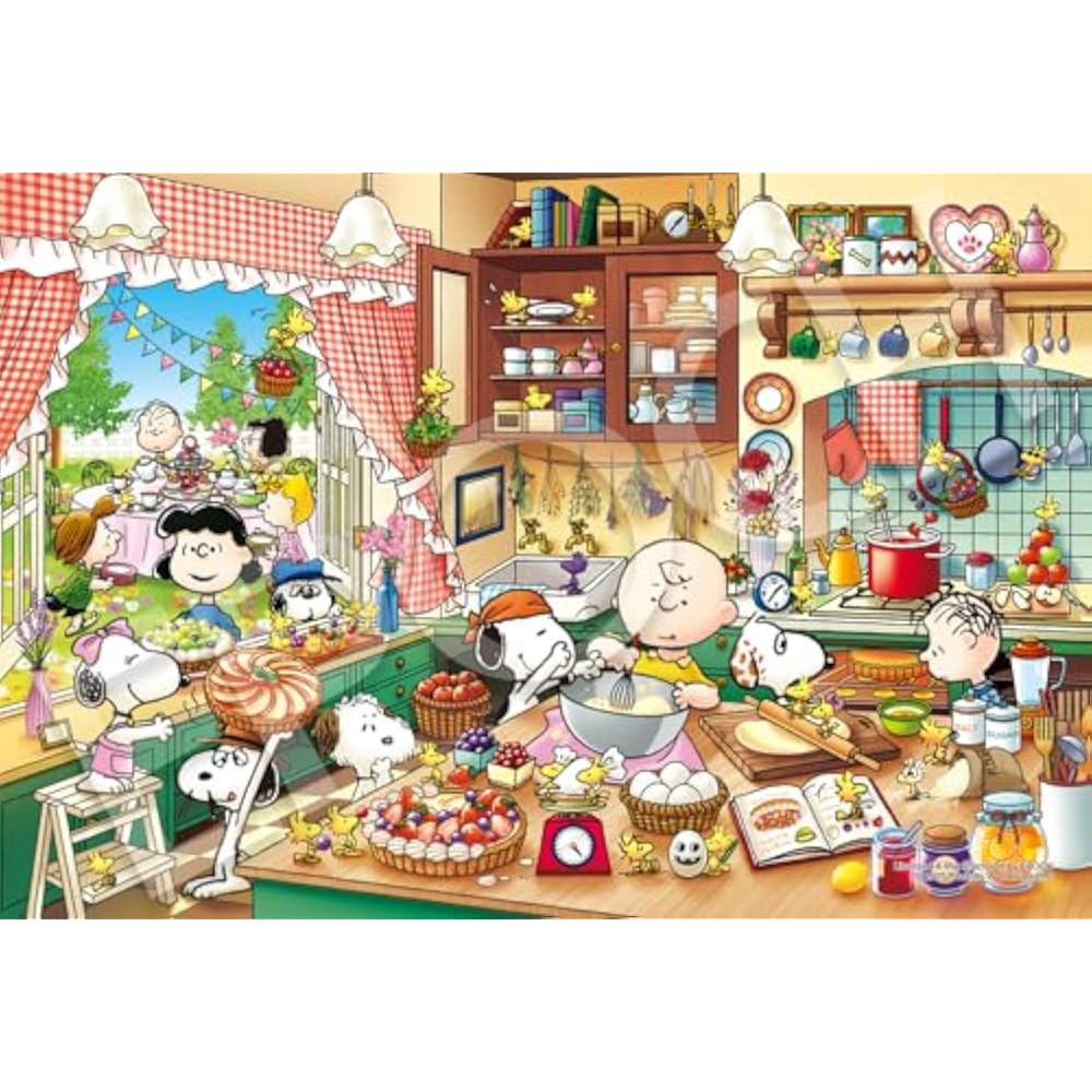 Epoch (EPOCH) 300 Piece Jigsaw Puzzle, PEANUTS, Snoopy Country Kitchen (26 x 38 cm), 28-209s with...