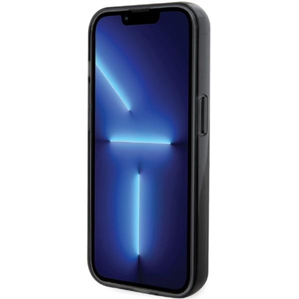 Karl Lagerfeld Klhmp15Lhmrskhk Iphone 15 Pro 6.1 Czarny/Black Hardcase Ring Stand Karl Head Magsafe