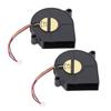 3D Printer Cooling Fan Customizable Voltage Range Extruder Hotend Heat Sink Fan Compact Low Noise Operating for Handcraft