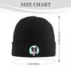Cute Border Collie Dog Warm Knitted Cap Winter Knit Bonnet Hat Skullies Beanies Hip Hop Caps for Unisex