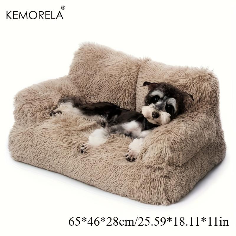 Thickened & Heightened Long-Haired Cat Sofa for Large Cats - Luxury Cushioned Pet Bed, Durable Furniture for Use, Cozy for Decor