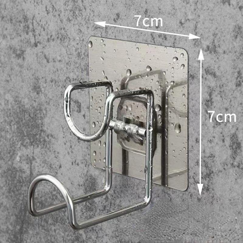 

1/2 шт., липкий органайзер без дырокола для ванной комнаты, кухни, бесследный умывальник, экономия места, настенный держатель с крючком, клейкая полка для хранения 1pc