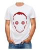 Bestselling Popular Fashion Summer Trend Casual Shortsleeved Printed Revealingshoulder Unisexs Pure Cotton Shortsleeve Tshirt