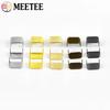 30/50/100Pcs Meetee 3# 5# 8# 10# Metal Zipper Non-slip Stopper End Locks Nylon Zippers Instant Fix Zip Repair Kit Replacement