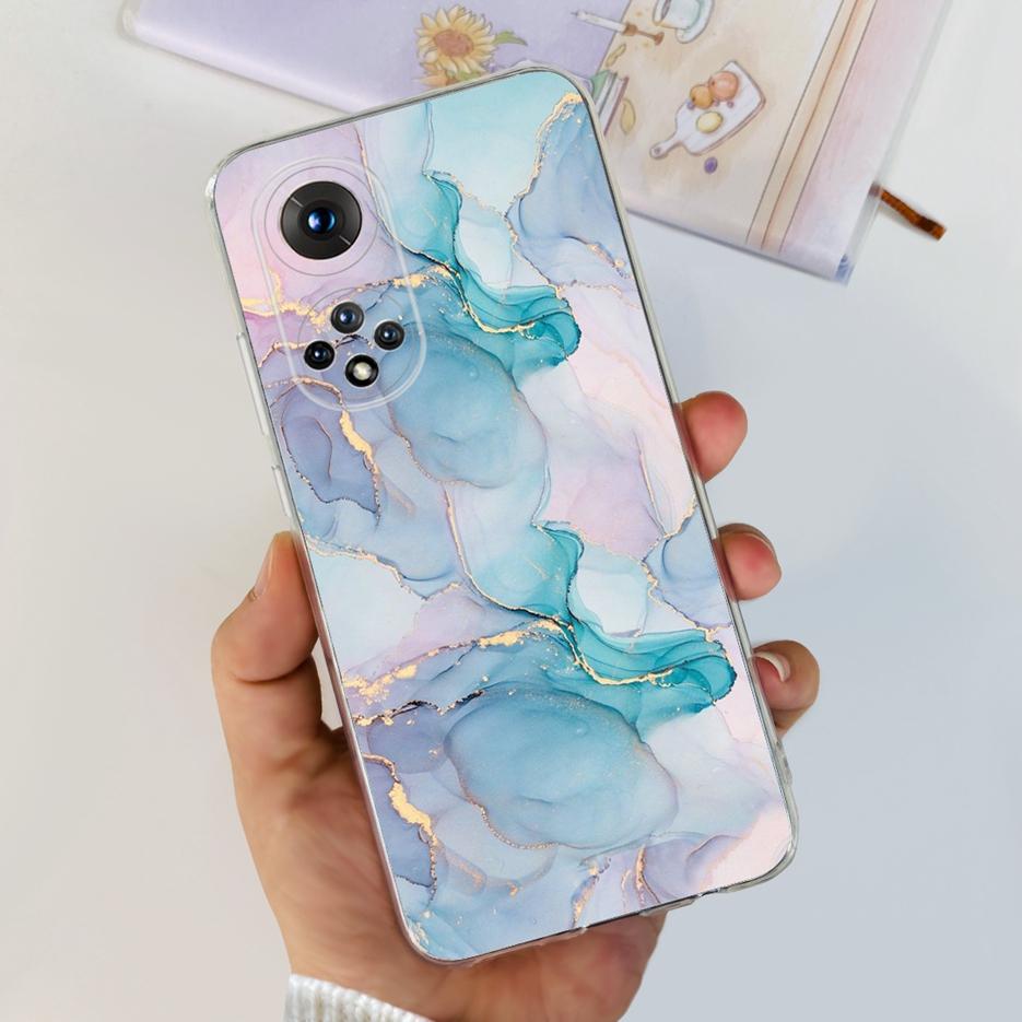 For Huawei Honor 50 Case NTH-AN00 New Fashion Painted Cover Soft Silicone Phone Case For Honor 50 Lite Honor50 Pro Fundas Bumper