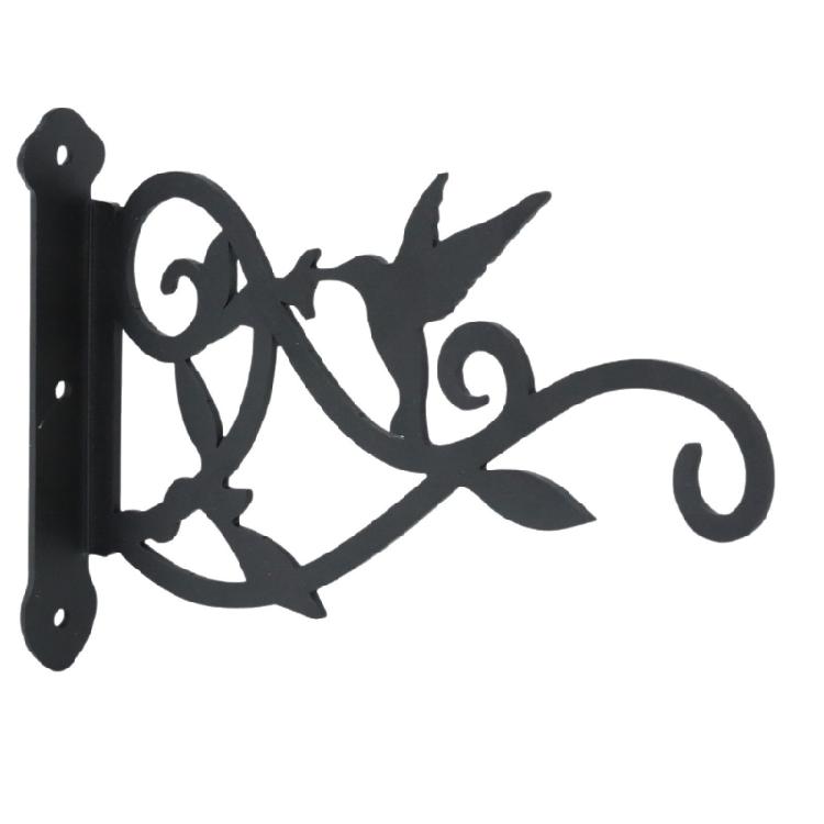 

2 Pieces Antique Finish Decorative Hook With Floral Basket Designs Suitable For Indoor Outdoor Space