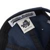 HIDDEN BEHIND Hide 6-Panel Vintage Cap (Navy)