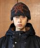GLACK Gc070 Sunflare Heathered Knit Beanie (Black)