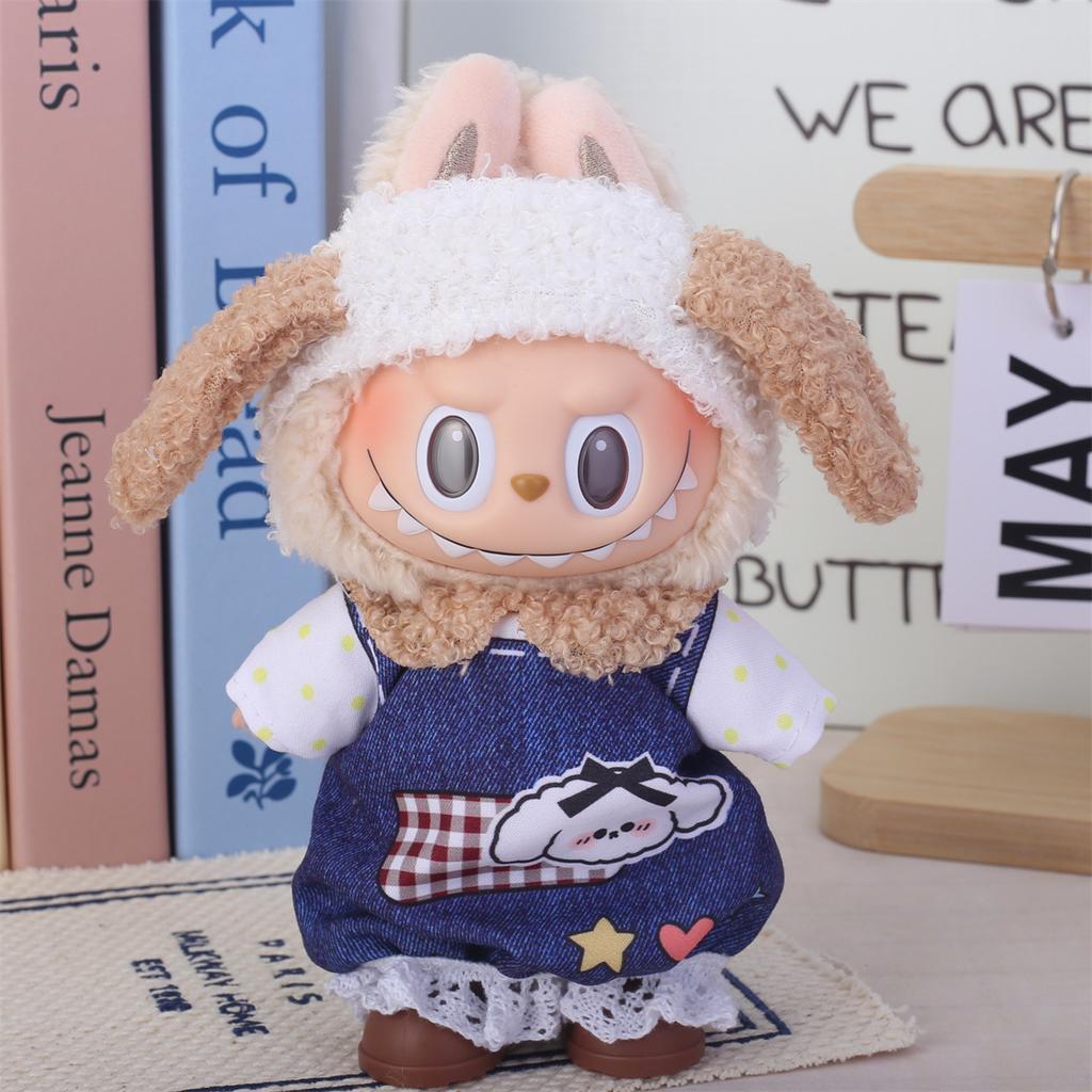 Labubu Baby Clothing Is Compatible with First, Second, and Third Generation 17cm Labubu Dolls
