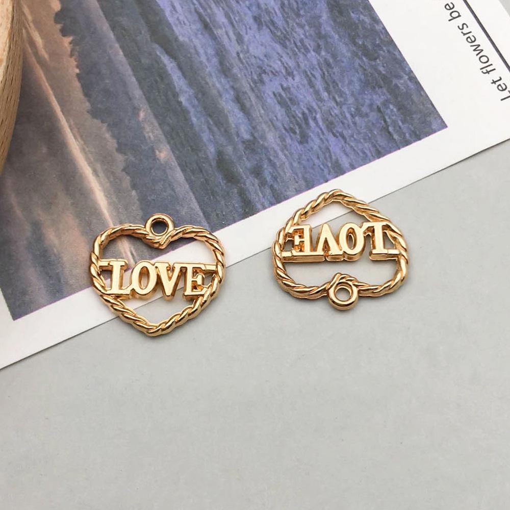 KC Gold Alloy Owl & Butterfly Pendant Charm for DIY Bracelets/Necklaces