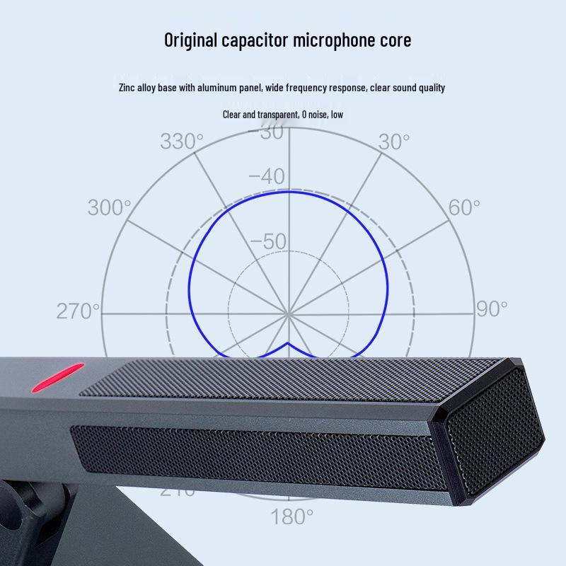 HuiDu YD-803 Professional Wired Gooseneck Desktop Conference Microphone