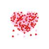 10mm Smooth Acrylic Red Hearts Valentine's Day Wedding Decoration DIY Accessories