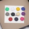 1 Pair Colored Metal Magnet Buckle Round Concealed Button Coat Jacket Magnetic Buckle Ultra-thin Invisible Snap Buckle