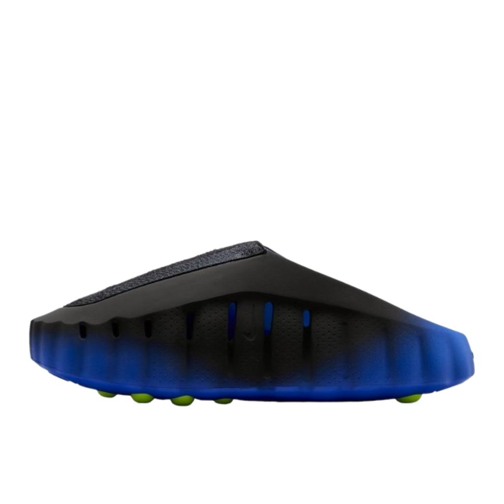 Nike Mind 001 Flyknit Slide Hyper Royal Schwarz