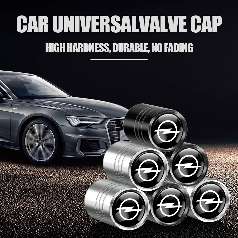 4 Stück Metall Auto Styling Rad Reifen Ventilkappen Ventilschaftabdeckungen Auto Zubehör für Opel OPC Astra Vectra Corsa Zafira Insignia Mokka