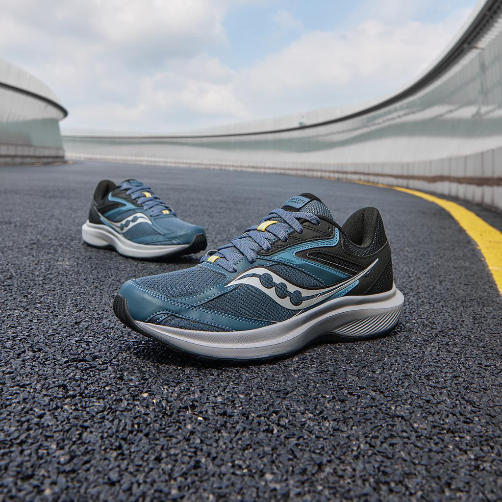 SAUCONY Cohesion 17 Dusk Black Heren Sneakers Blauw S20943-200