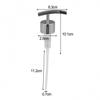 Pump Head Delicate Dispensers Electroplating Brushed Nozzle