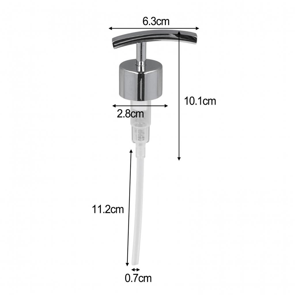 Pump Head Delicate Dispensers Electroplating Brushed Nozzle