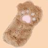 1 Pz Astuccio di Peluche Kawaii con Zampa di Gatto Peloso Carino Stile INS Autunno/Inverno Cancelleria per Studenti Borsa per Penne Forniture Scolastiche per Ragazze Ritorno a Scuola