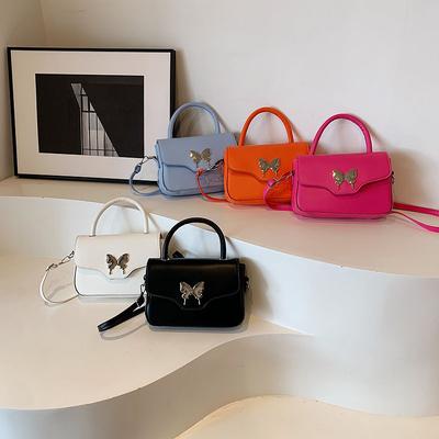 Fashion Commuter Bowknot Women's Shoulder Bag Temperament Western Style Messenger Bag Women's Portable Small Square Bag