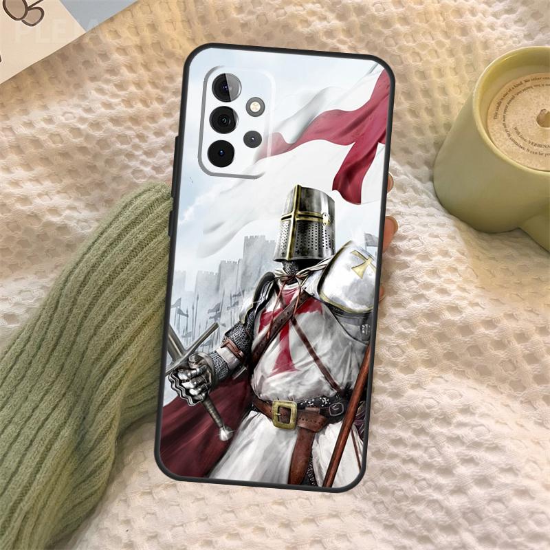 

Templar Knight Fundas For Samsung Galaxy A53 A33 A73 A51 A71 A50 A70 A12 A22 A32 A52 A72 A52S A21S Case Samsung A22 4G