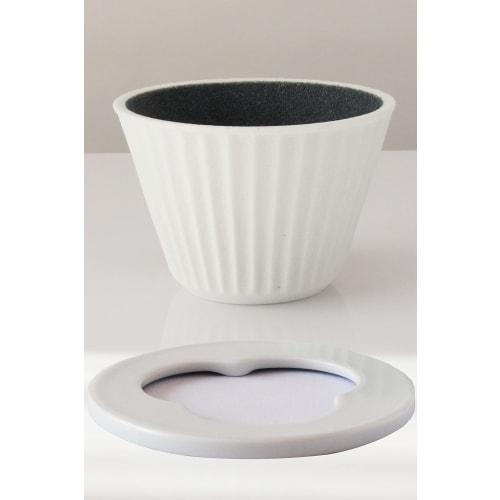 Hasami Ware New Ceramic Coffee Filter & Dripper | Paper Filterless | White | Coffee Filter | Gift Present EthicalHouse (Basic Set)