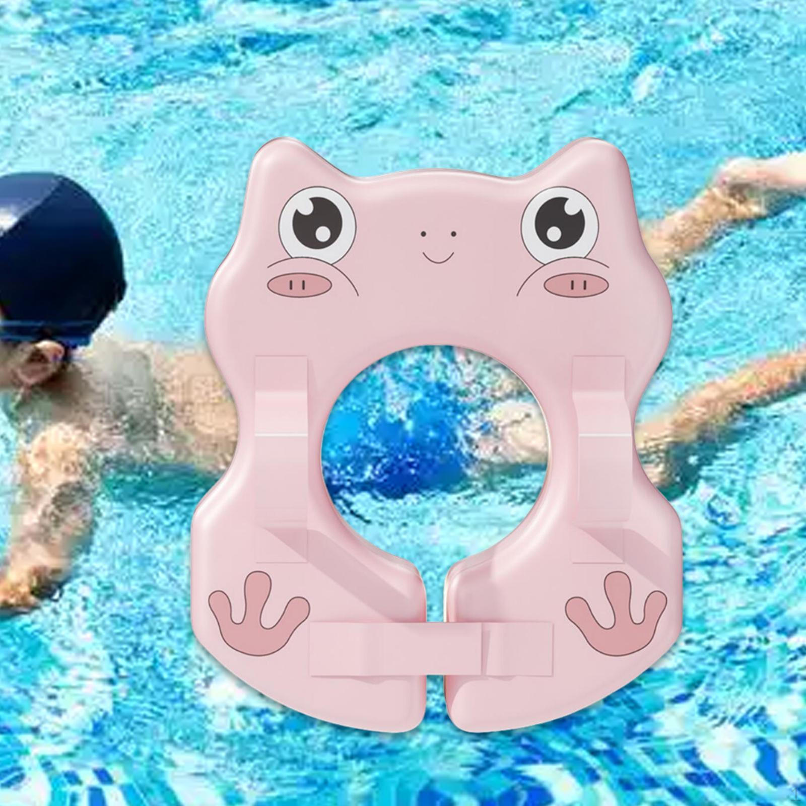 

Baby Float Soft Avoid Flip Non Inflatable for 2 Month and 3 Years Old Babies Pink Pink Frog