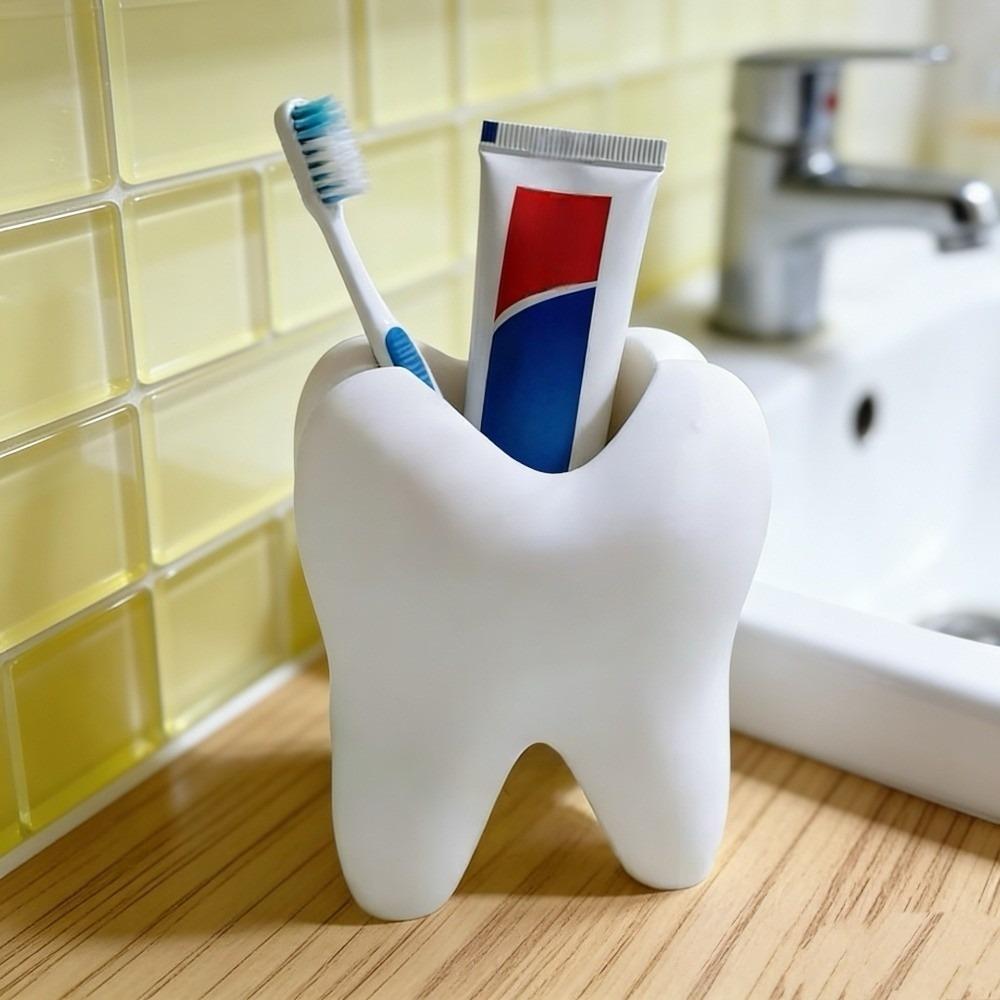 Creative 3D Printing Toothbrush Holder Multi-functional Toothbrush Rack Gift for Dentist