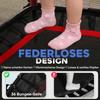 Kids Trampoline Mini Bouncer with Enclosure Safety Net For Ages 3-10 Years - Red