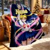 Benutzerdefinierte personalisierte Sailor Moon Druckdecke, Heimdekoration, Schlafzimmer, Sofa, Camping, Couch, Geschenke für Geburtstag Weihnachten