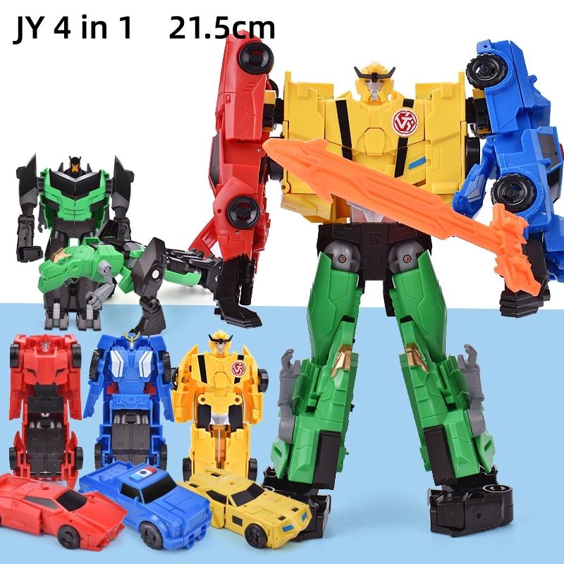 Baohaixing MINI 21CM New Transformation Toys 6 In 1 Devastator Action Figure Robot Engineering Vehicle Model Gift Child Kid