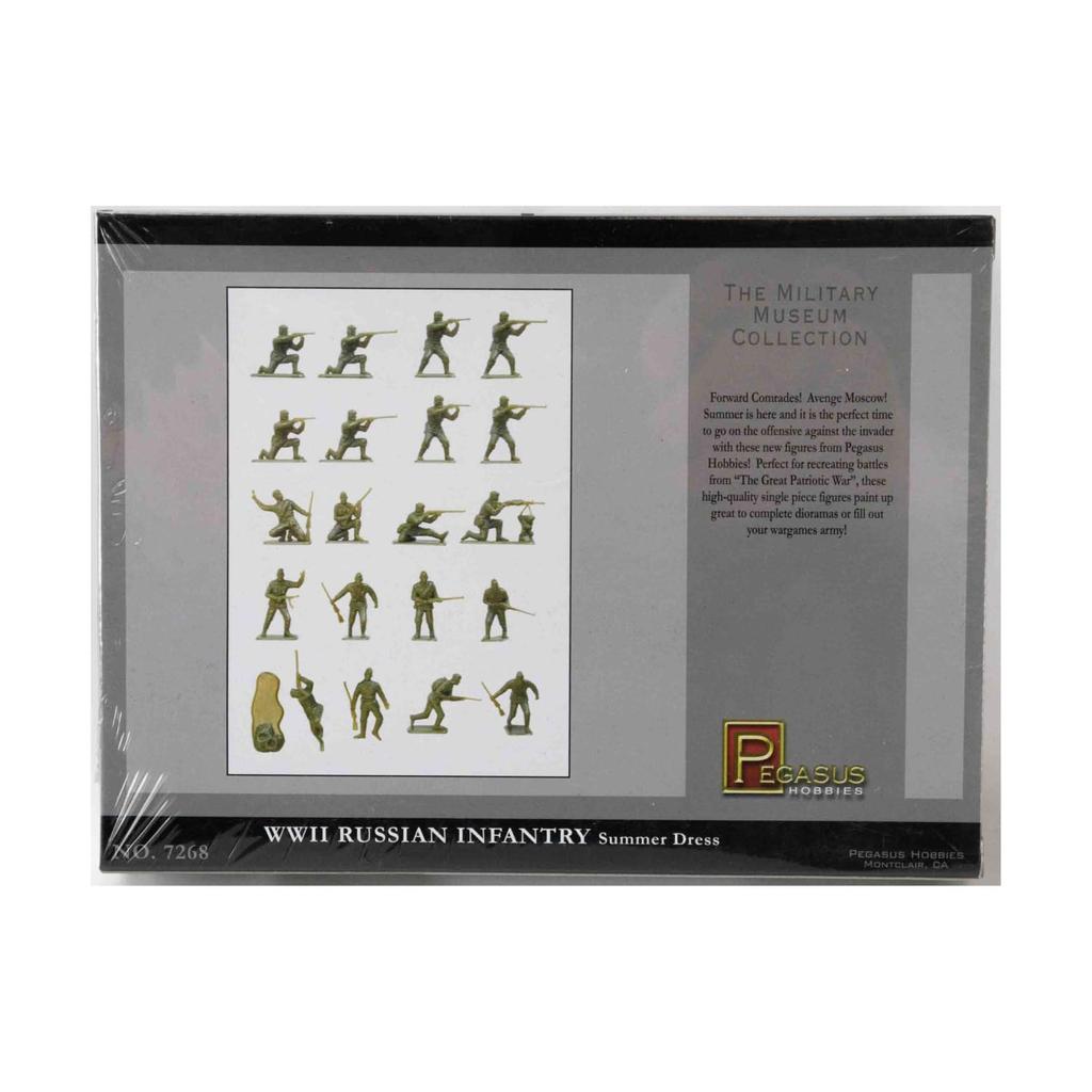 Platz WWII Soviet Army Infantry Set Plastic Model PH7268 1/72 (Summer)