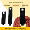 17-Inch Heavy-Duty Velcro Straps with Eyelet for Hanging Storage & Organization