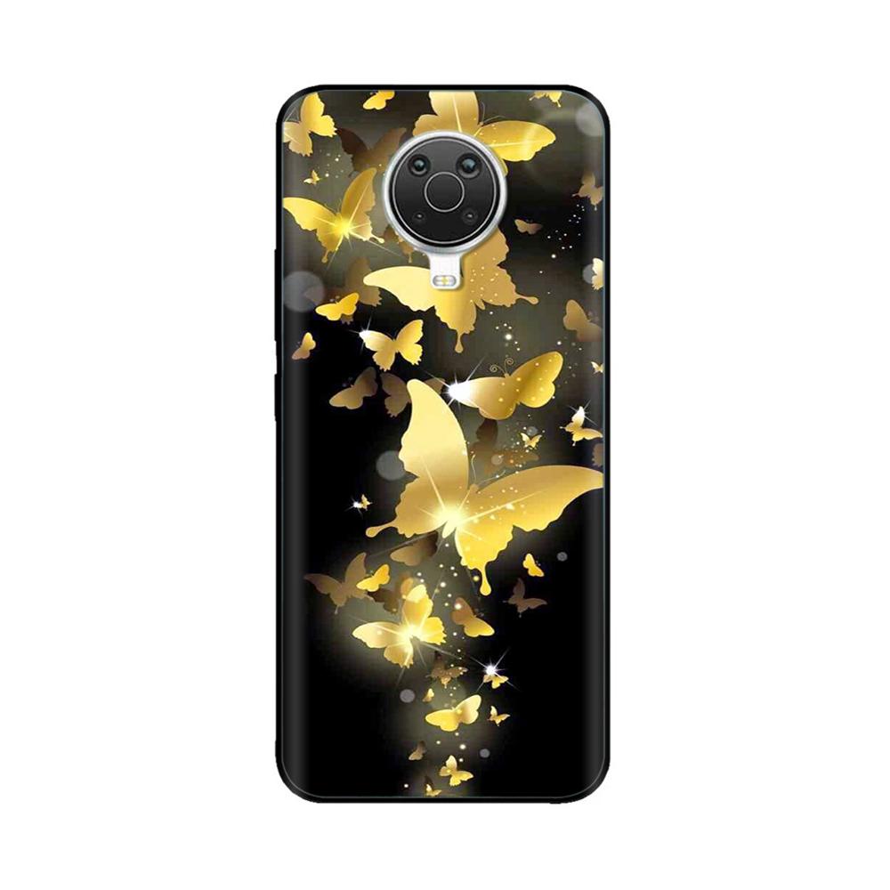 For Nokia G20 Case Cover for Nokia G10 G20 Silicone Back Cover Phone Case for NokiaG20 G 20 2021 Cute Flower Bumper 6.5 Inch