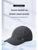Unisex Quick-Drying Korean Style Mesh Baseball Cap - Outdoor Sunshade & Sunscreen
