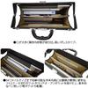 J.C. Hamilton 22307 Dulles Bag, Wooden Series, Lightweight, with Shoulder Strap and Shoulder Pad, Made In Japan