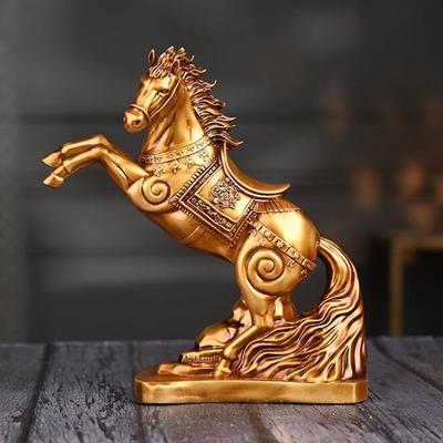 22.86 Cm Feng Shui Horse Statue for Wealth and Success Lucky Horse Sculpture for Prosperity, Good Fortune, and Career Growth Perfect Home Decor