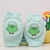 0-3 Children's Summer Mesh Sponge Knee Pads for Babies Crawling, Learning To Walk, Breathable Cartoon Knee Pads for Infants and
