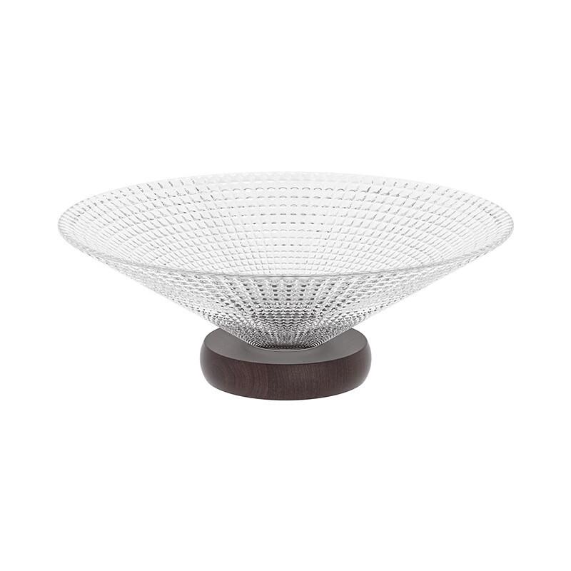 ZISIZ Transparent Inverted Triangle Fruit Basket (2-Pack)