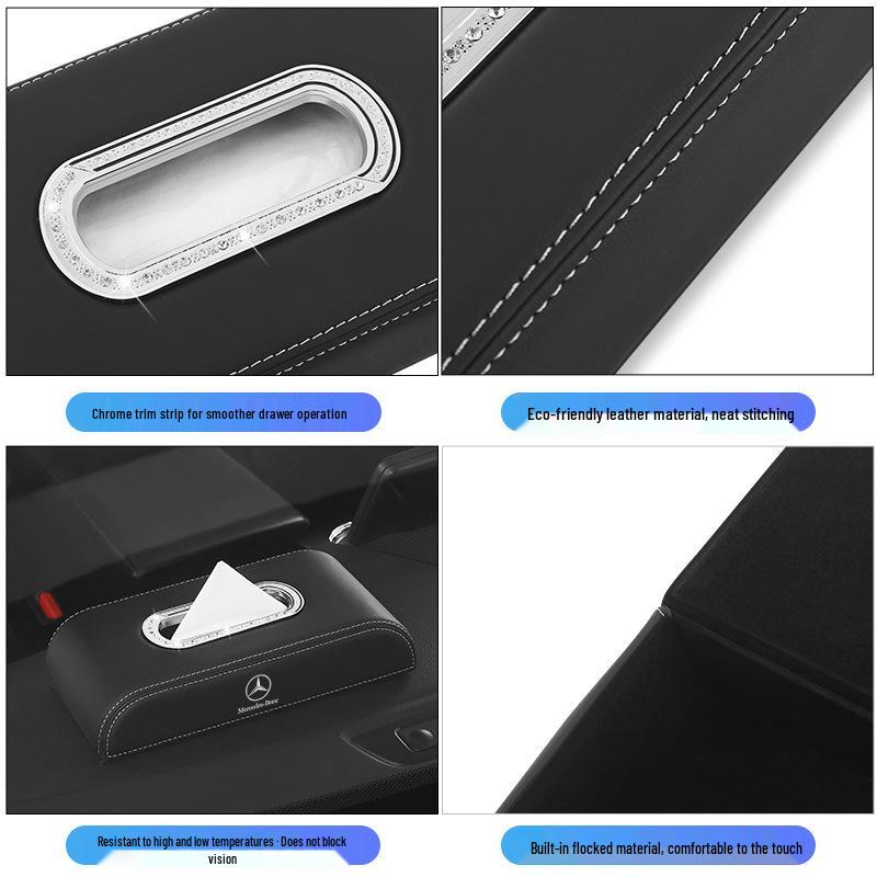 2025 Hanging Tissue Box for Mercedes-Benz GLC300L and GLC260L Center Console